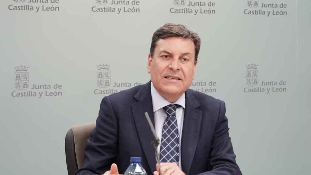 Carlos Fernández Carriedo, portavoz de la Junta de Castilla y León