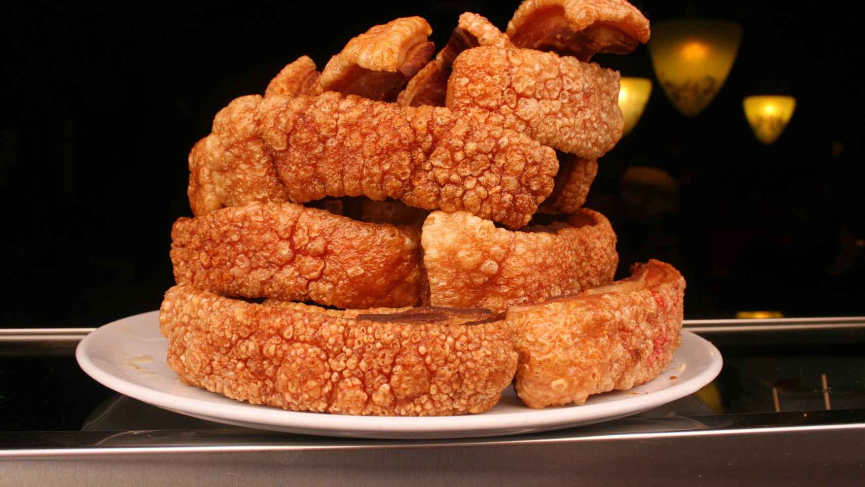 Un plato de torreznos de Soria