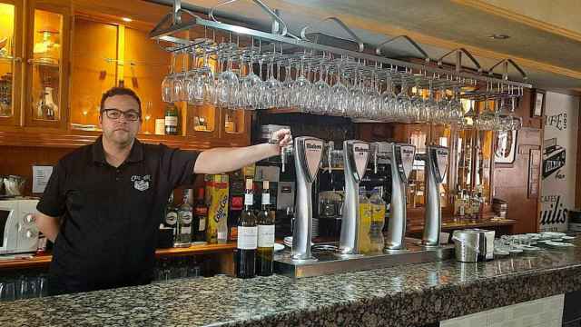 Félix Sanz en el Bar El Viaje