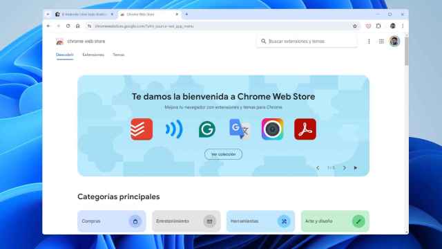 Tienda de extensiones de Google Chrome