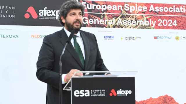 López Miras, en la asamblea general de la Asociación Europea de Especias.