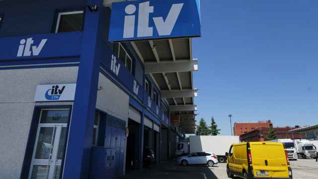 ITV de la carretera de Villaverde a Vallecas, en el Centro de Transportes.