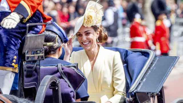 La Princesa de Gales, en el desfile Trooping the Colour en 2019.