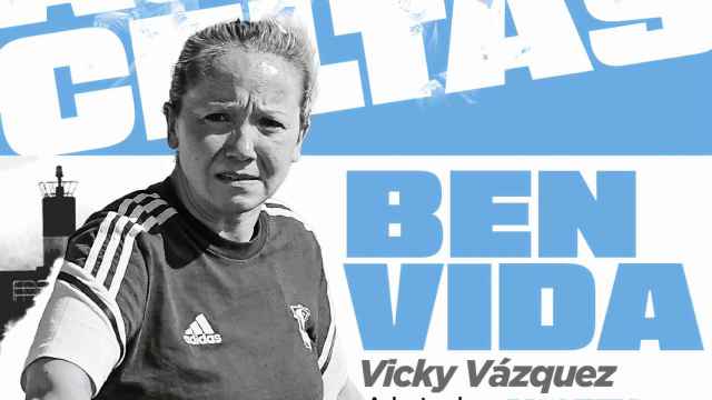 Vicky Vázquez, entrenadora del Celta femenino.