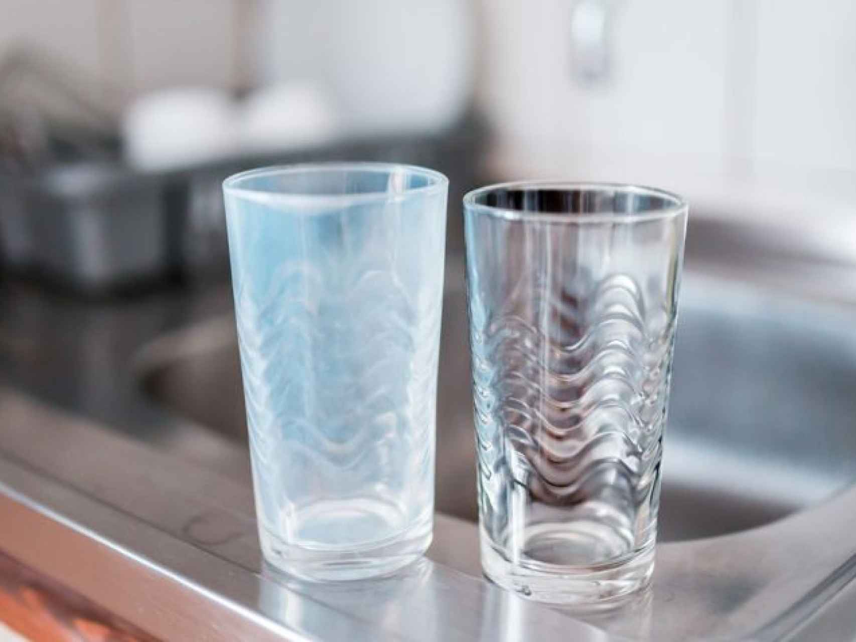 Pasos para abrillantar una gran cantidad de vasos