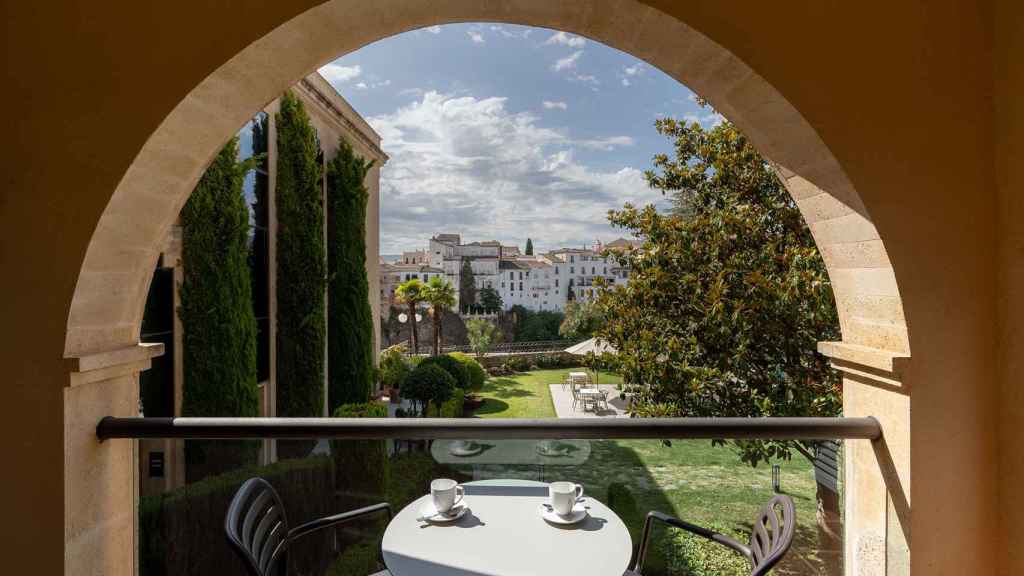 Exteriores del Parador de Ronda, Málaga.