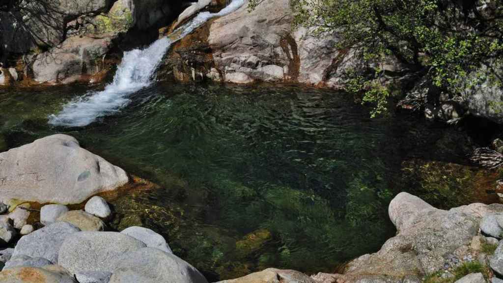 Piscina natural en Candeleda, Ávila.