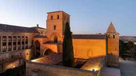 Parador de Alcañiz con su castillo.