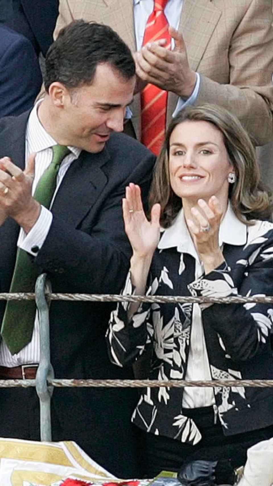 Letizia, la última vez que visitó la plaza de toros de Las Ventas.