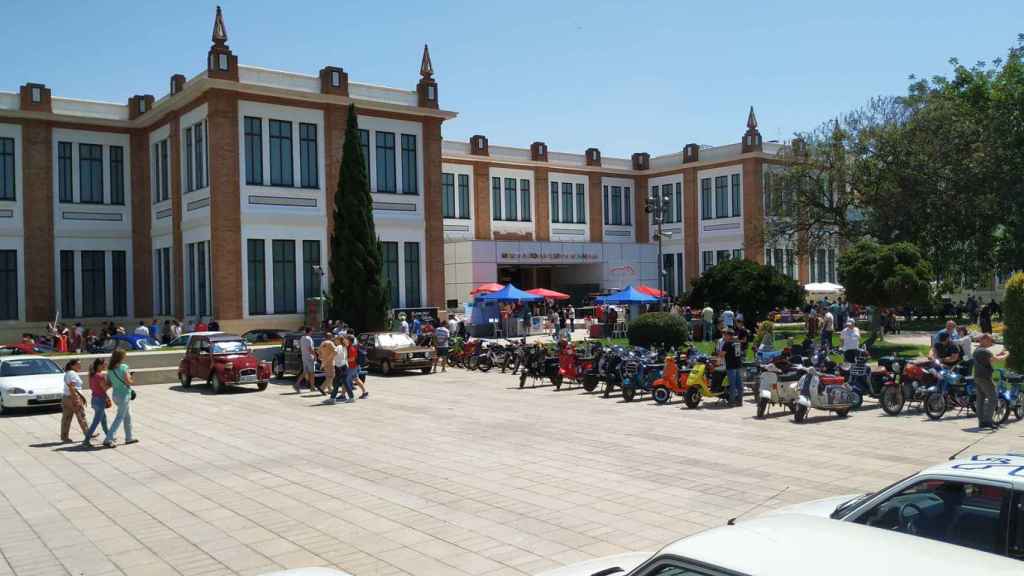 Una edición anterior de la Caravana Solidaria en Málaga.