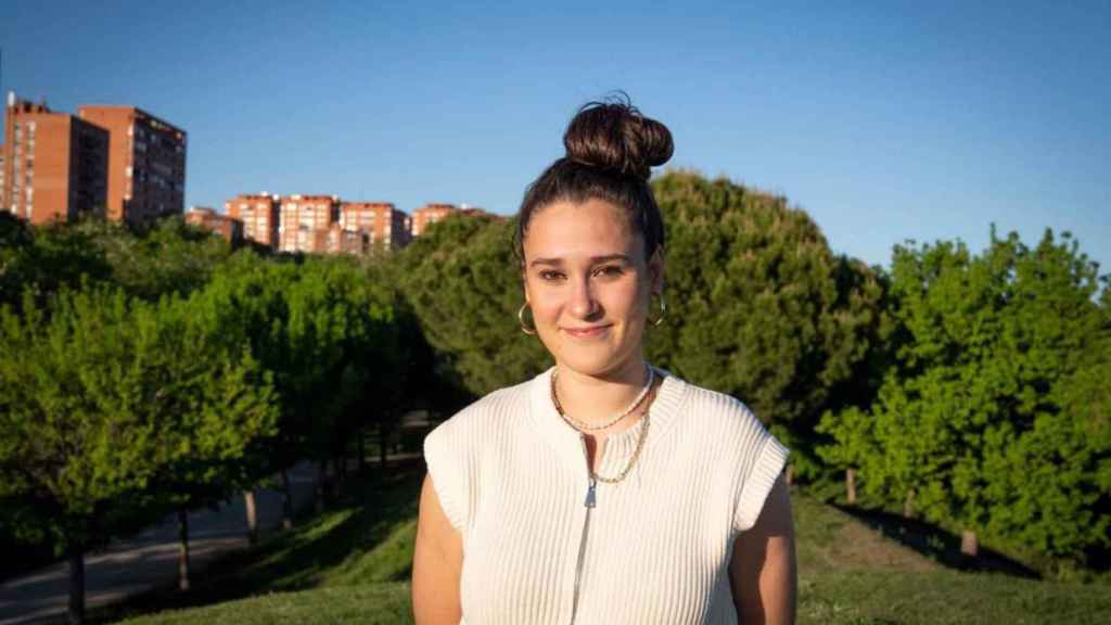 Andere Nieva, candidata al Parlamento Europeo por Sumar, pertenece a las juventudes de Más Madrid.