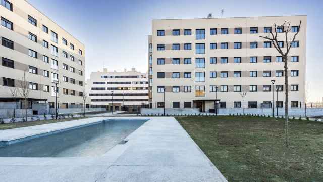 Un bloque de viviendas en Valladolid