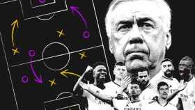 La pizarra táctica de Carlo Ancelotti en el Real Madrid