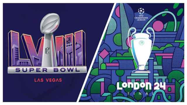 Super Bowl de la NFL vs final de la Champions League