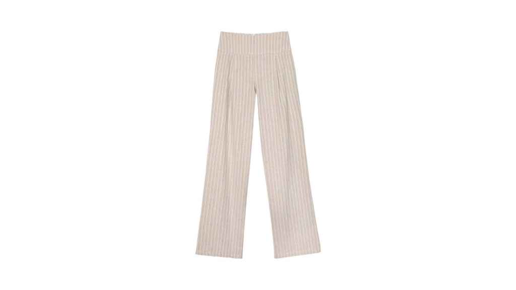 Pantalón de mujer ligero con rayas de The-Are (69,95 €).