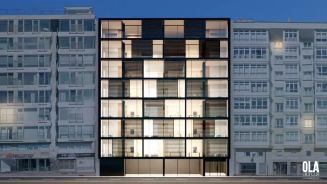 Pisos a 875.000 euros: así será el nuevo edificio de lujo de A Coruña