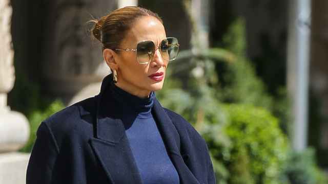 Jennifer Lopez en una fotografía tomada en Nueva York, en abril del presente año, 2024.