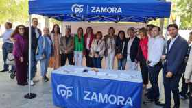 Momentos previos al acto en Zamora