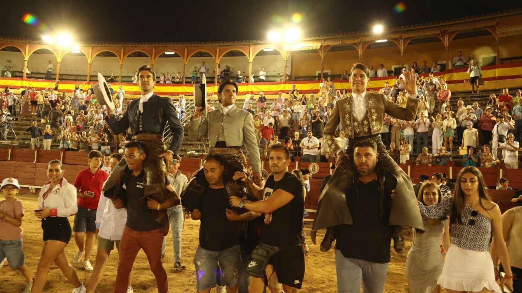 Imágenes del día: triple éxito en la corrida de rejoneadores del Corpus Christi de Toledo