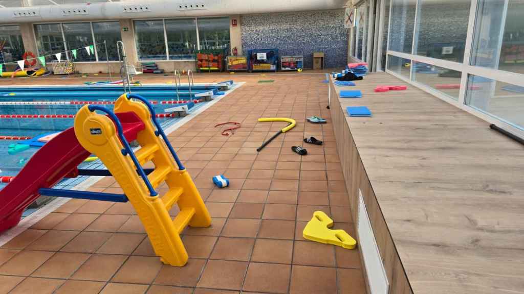 La piscina cubierta del 'Carlos Belmonte', en Albacete.