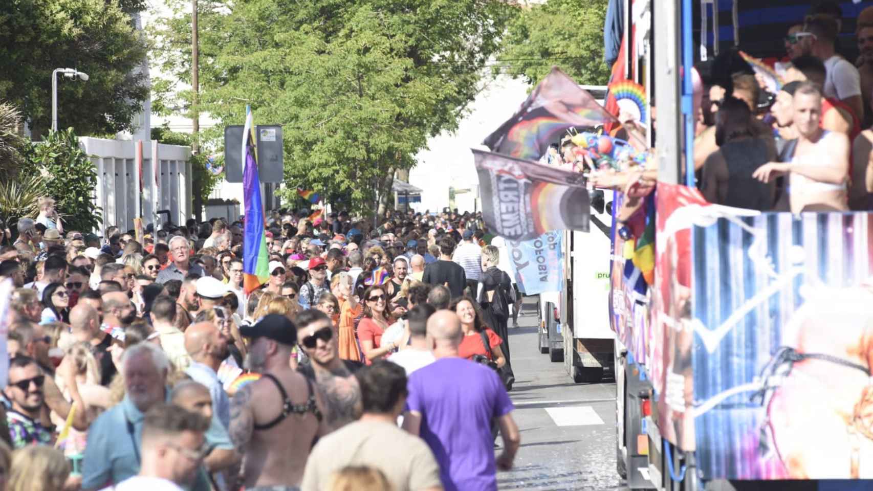 El 'Pride' en Torremolinos (Málaga).