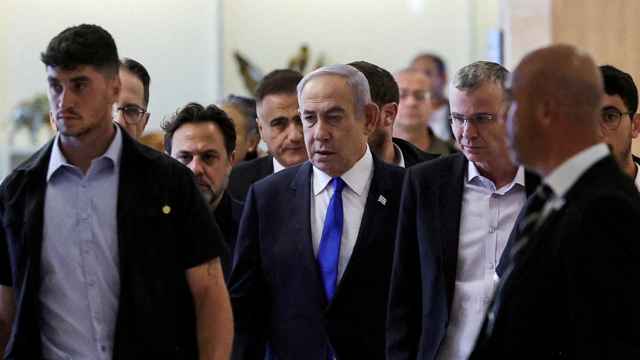 Benjamin Netanyahu, en el Parlamento israelí hace unos días