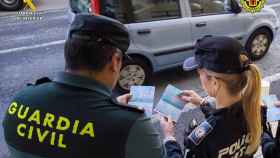 Detenidas tres personas en Altea por la sustracción de un vehículo en Italia. Guardia Civil