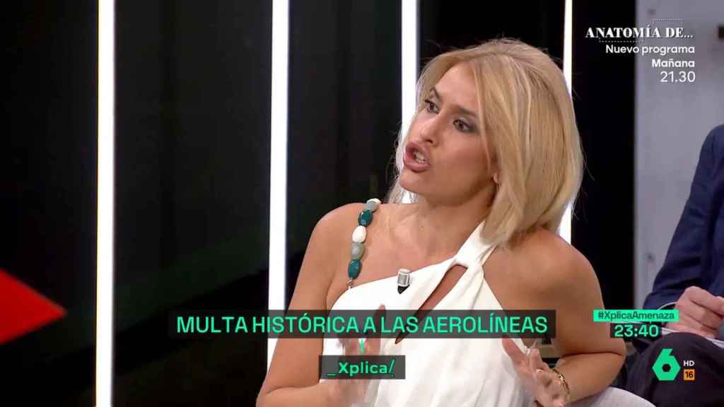 Afra Blanco en 'laSexta Xplica'.