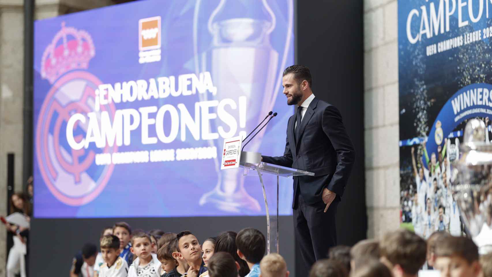 Nacho Fernández en la sede de la Comunidad de Madrid.