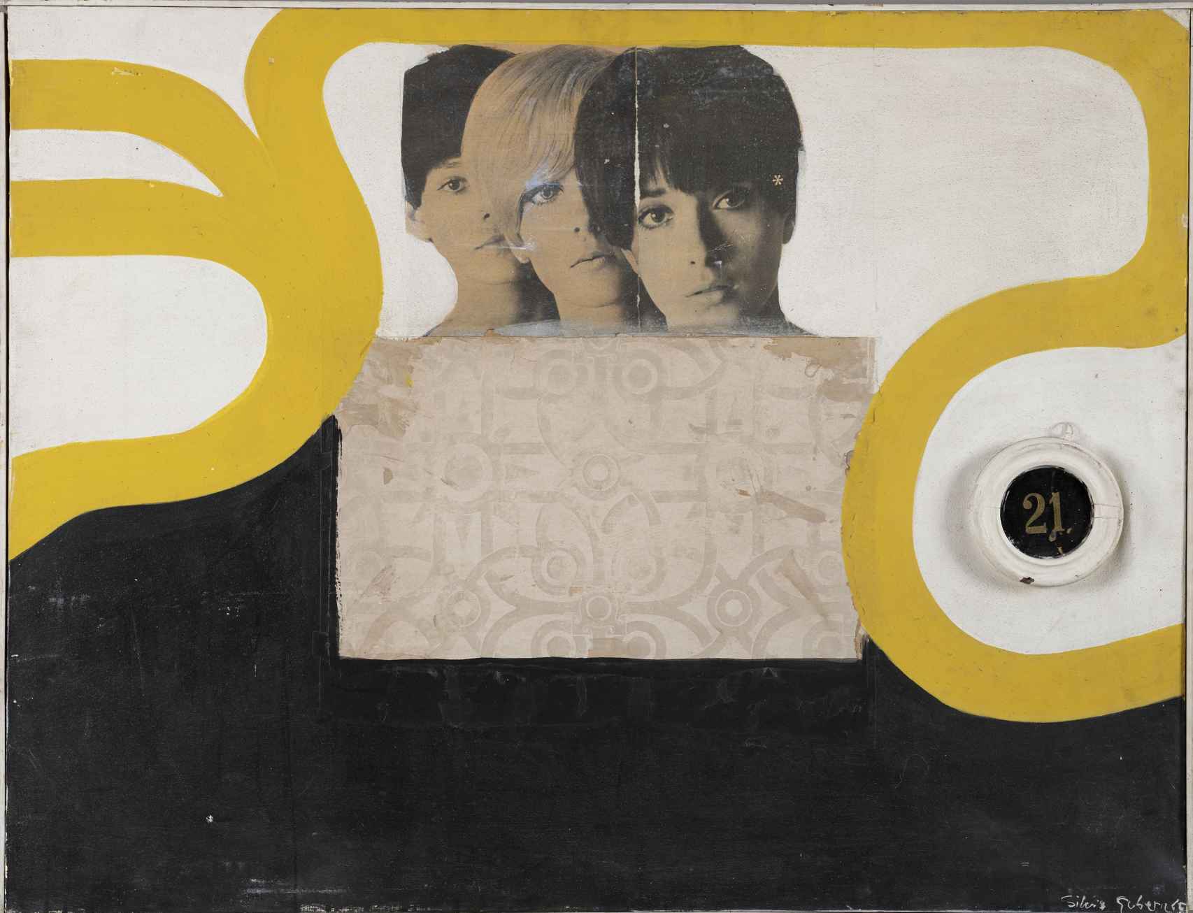 Silvia Gubern: 'Collage núm. 21', 1965. Museu Nacional d’Art de Catalunya, Barcelona, 2024