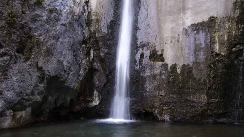 Cascada de los Cahorros de Monachil, Granada.