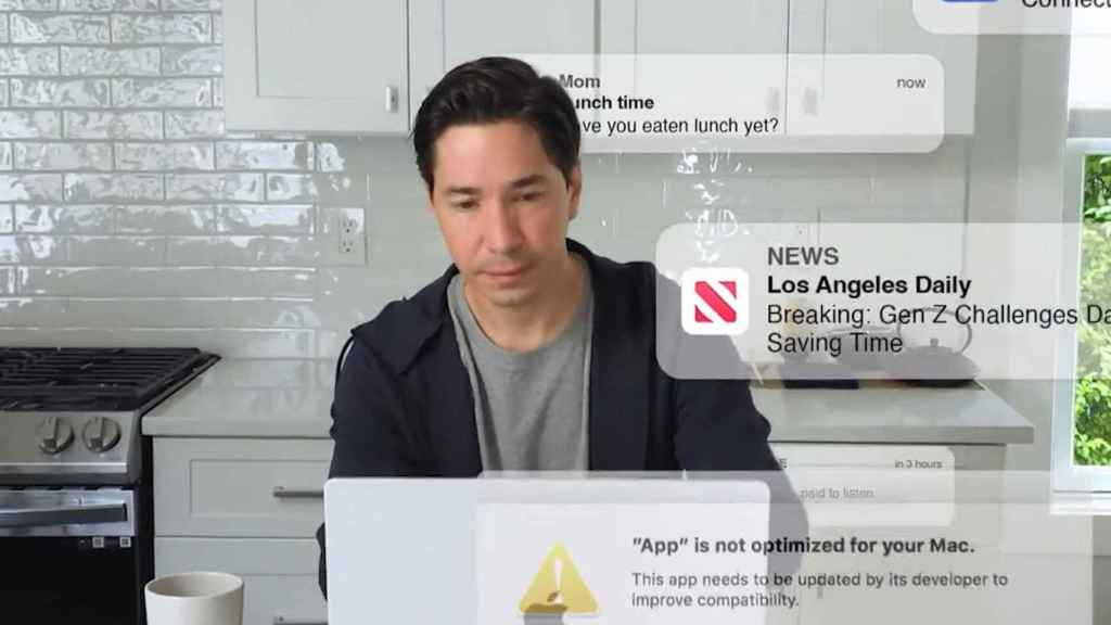 Justin Long en la campaña de Qualcomm.