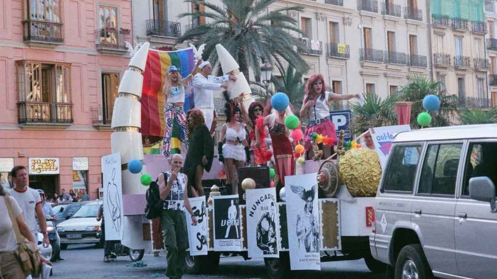 Manifestación celebrada a principios de los 2000.