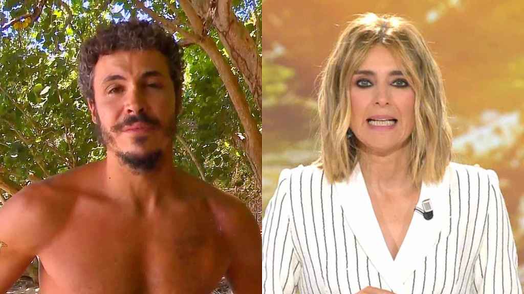 Kiko Jiménez y Sandra Barneda en 'Supervivientes 2024'