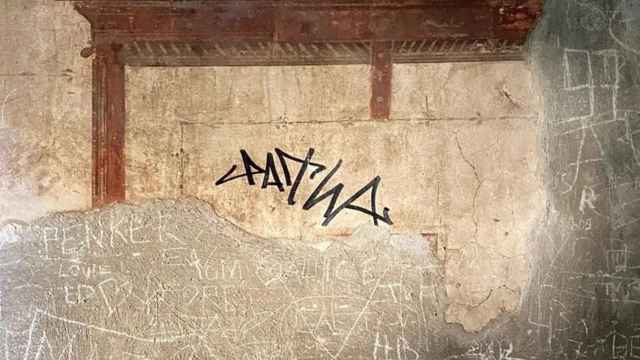 Grafiti en Herculano.