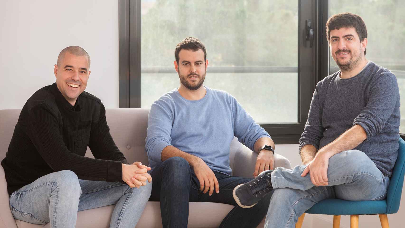 Matias Haro (COO), Sergio González, (CEO) e Ivan Ruz (CTO), todos ellos cofundadores de Remuner.