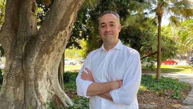 Carlos Yáñez, director de SocraTech, posando para EL ESPAÑOL de Málaga.