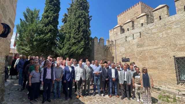 Acto de constitución de la Asociación del Geoparque de Salamanca en el Parador de Turismo de Ciudad Rodrigo