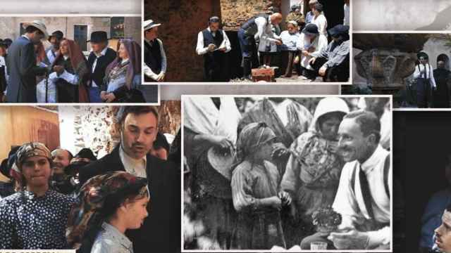 Cateja Teatro interpreta la visita del rey Alfonso XIII a Las Hurdes y La Alberca