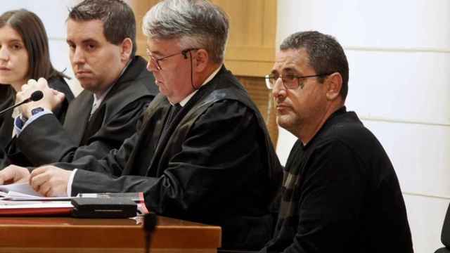 El Chiqui durante el juicio por el doble crimen de Santovenia