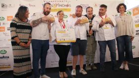 Imagen de los premiados en el V Concurso de Tapas y Pinchos de Castilla y León