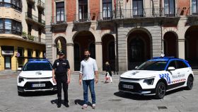 Presentación de los nuevos vehículos de la policía municipal