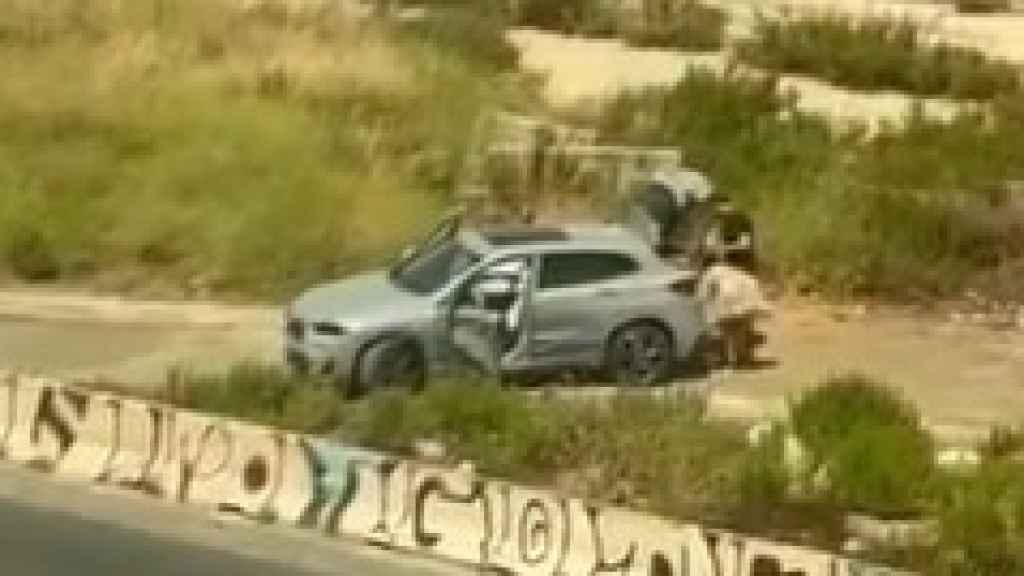 El hermano de Villacís sufrió un choque con el coche de la detenida antes del tiroteo: el vídeo de la huida