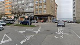 Cruce entre calle Bergondo y Casanova de Eirís