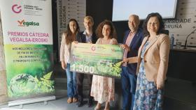 II Premios Cátedra Vegalsa-Eroski UDC a trabajos de fin de máster de sostenibilidad