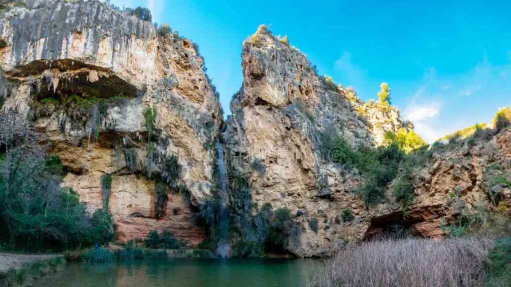 Paisaje de la zona de Alborache, en Valencia.