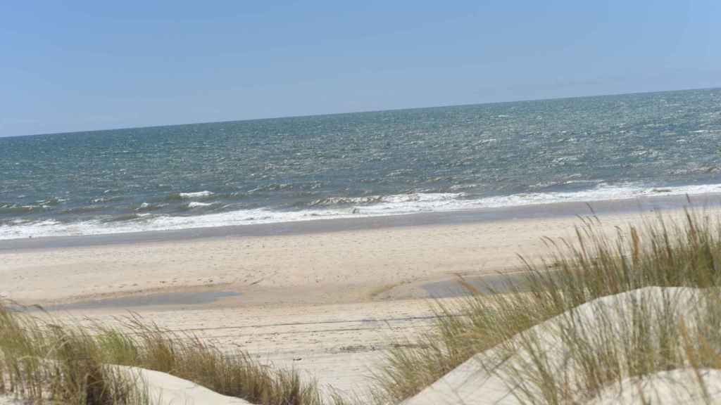 La playa de Doñana, Huelva.