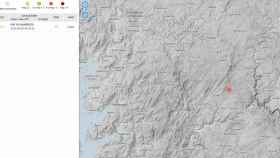 Registrado un terremoto de magnitud 2,4 en Vilamarín (Ourense)