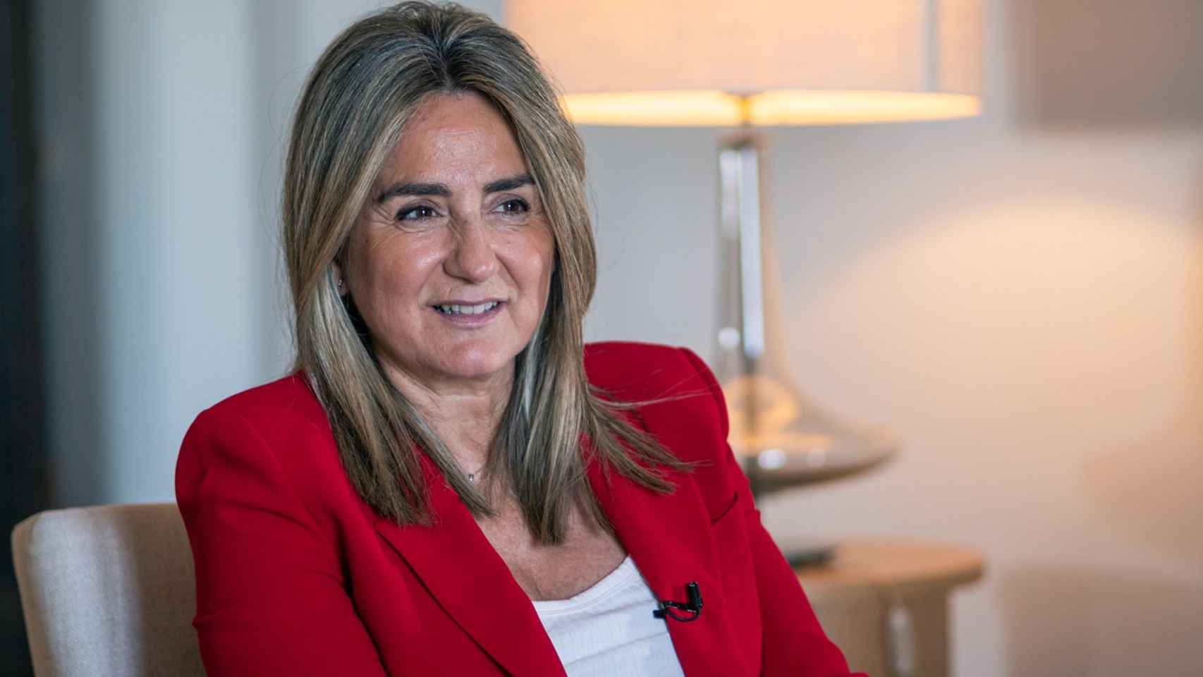 Milagros Tolón, delegada del Gobierno en Castilla-La Mancha, durante la entrevista que ha concedido a Europa Press.