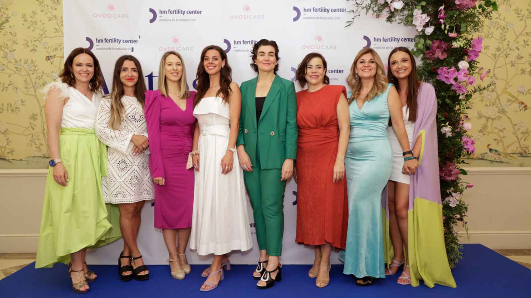 Mujeres que participaron en el evento.